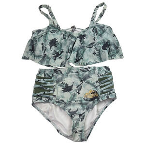 Jurassic Park Green Safari 2 Piece Bikini